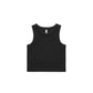 Women's Organic Rib Crop Tank
