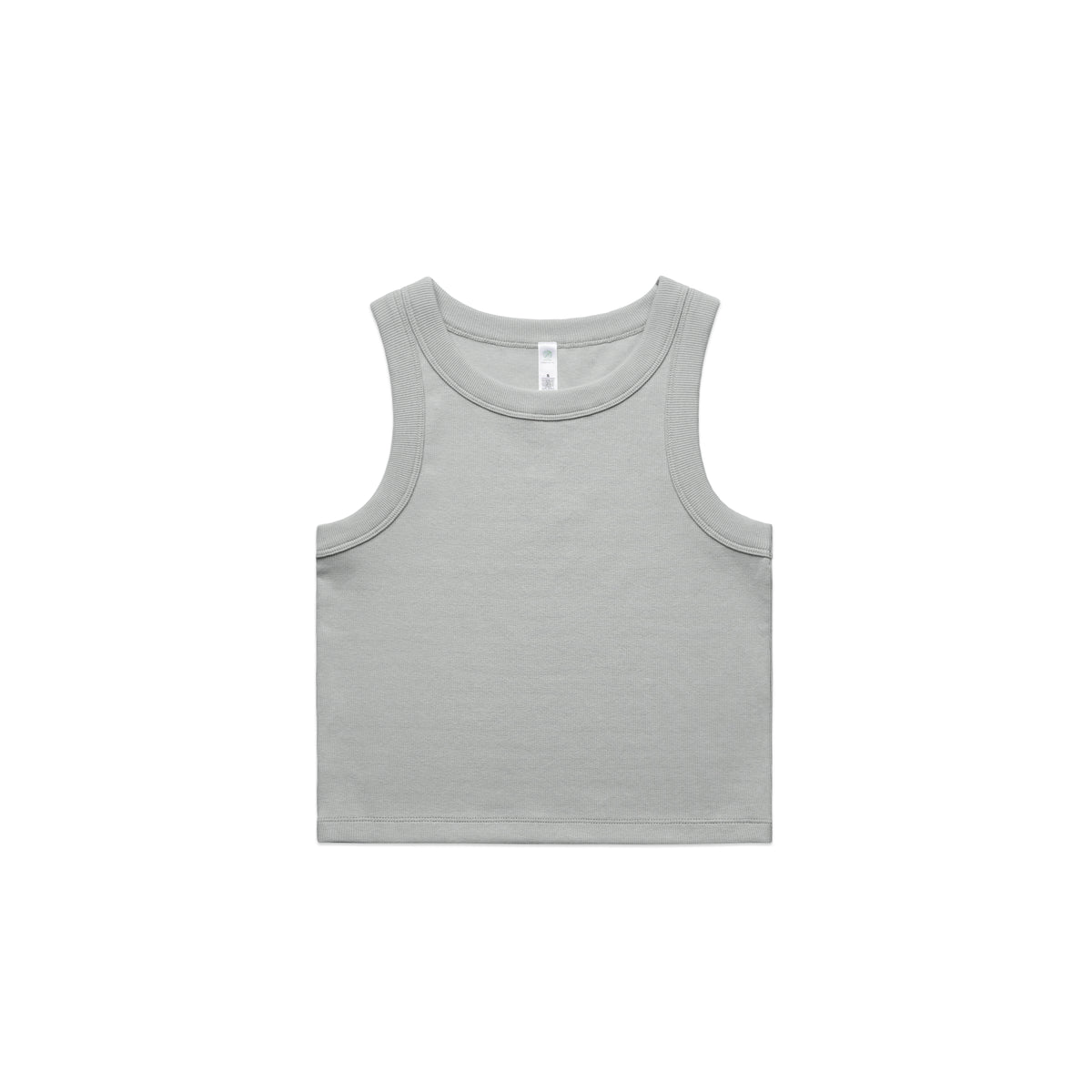 Women's Organic Rib Crop Tank